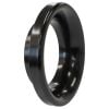 Aeroflow Intake Bellmouth Black6in Mount x 6in O. D AF64-4072BLK
