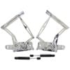 Aeroflow Billet Bonnet Hinge Kit Polished AF64-4128