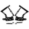 Aeroflow Billet Bonnet Hinge Kit Black AF64-4128BLK