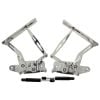 Aeroflow Billet Bonnet Hinge Kit Polished AF64-4129