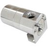 Aeroflow Billet Universal Single Air / Oil Separator Polished Finish AF64-4363