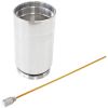 Aeroflow AF64-4373 Universal Catch Can Extension Air/Oil Separator Diesel Silver