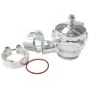 Aeroflow 50mm High Flow Blow Off Valve with V-Band Polished Finish AF64-5051
