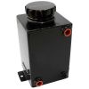 Aeroflow Fuel Cooler Tank Black-8 ORB Inlet/Outlet With 3in Cap AF77-4054BLK