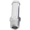 Aeroflow Male NPT to Barb Straight Adapter 1/16in to 1/4in Silver AF841-04-01S