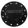 Aeroflow Screw-On Billet Fuel Cell Cap Assembly Black With Bolts & Gasket AF85-2002BLK