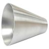 Aeroflow Aluminium Transition Cone50.8mm 2in up to 127mm 5in Length 100mm 4in AF8688-2050