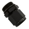 Aeroflow Male -8 ORB to Female -8AN Swivel Adapter Black AF907-08BLK