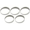 Aeroflow Exhaust Pie Cuts Stainless 3-1/2in OD x 1/16in Wall Thickness 45 Bend AF9589-3500