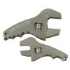 Aeroflow Adjustable Grip AN Wrench Kit 3-1/2in & 4-1/2in handle Silver AF98-2039S