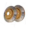 DBA DBA42744XS Pair 4000 Series Cross-Drilled & Slotted Brake Disc Rotor 305mm