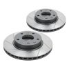 DBA DBA3697S Pair Street Series T2 Slotted Brake Disc Rotor