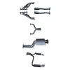Manta Exhaust Full Exhaust fits Falcon GT BF V8 4V Sedan Dual Exit Dual Muffler MKFD0120