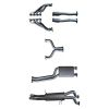 Manta Exhaust Dual Full Exhaust fits Falcon BA/BF V8 4V Ute Dual Muffler