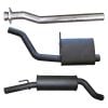 Manta Exhaust Cat Back System fits Commodore VT-VY V6 Sedan Ute Wagon Muffler