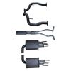 Manta Exhaust Cat Back System fits Commmodore VE V8 Sedan/Wagon Dual Muffler