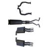 Manta Exhaust Cat Back System fits Commmodore VE Ute/Maloo Dual Muffler