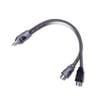 Rockford Fosgate RFIY-1M Twisted Pair Y-Adapter 1 Male to 2 Female
