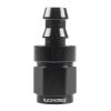 Raceworks Push Lock Hose End AN-6 straight RWF-401-06BK