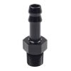 Raceworks Male NPT 1/8in to 1/4in AN-4 Barb RWF-421-02-04BK