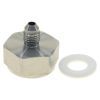 Raceworks AN-4 Stainless Nitrous Bottle Adapter suits Gen Ii New Style Bottles RWF-759-04SS