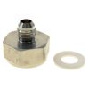 Raceworks AN-6 Stainless Nitrous Bottle Adapter suits Gen Ii New Style Bottles RWF-759-06SS