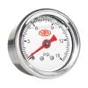 SAAS SG15W Fuel Press Gauge 15 PSI Liquid Filled 41mm White