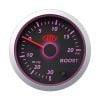 SAAS SG21210 Boost Gauge 30inHg-20 PSI 52mm Black Street Series