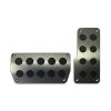 SAAS SPKA8582 Pedal Pad Kit Charcoal Steel Auto