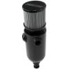 Aeroflow Universal Breather Tank Black With Dual -8 ORB Ports & Stainless Breather AF77-1030BLK