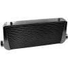 Aeroflow Aluminium Intercooler with 3in Inlet/Outlets black 600 x 300 x 76mm AF90-1000BLK