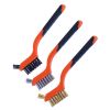 SP Tools Wire Brush Set Mini 180mm 3pc SP30890