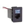 Aerpro ARJ45TO7 UHF Microphone Pass Through RJ45 fits Toyota