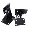 Aeroflow Conversion Barra Engine Mounts fits Ford XA-XF with Barra Engine Black Urethane Pair AF1202-0005
