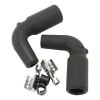 Aeroflow Xpro Silicone 90 GM LS Coil Boots & Terminals Black 2pk AF4030-3303