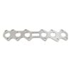 Aeroflow Toyota 2JZ-GTE Stainless Steel Header Flange fits Turbo Engines Only CNC Machined & Sold Individually AF9551-1025SS
