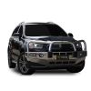 ECB Silver Hammertone Bullbar with Bumper Lights fits Holden Captiva 01/16-12/20 BH128SYZ