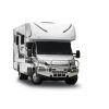 ECB Black Ripple Bullbar with Bumper Lights fits Iveco Daily 70C 02/15-01/21 BI50SYB