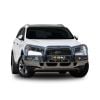 ECB Textura Black Bullbar with Bumper Lights fits Kia Sorento 04/15-09/17 BK51SYM
