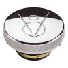 Billet Specialties Radiator Cap Polished with V8 Logo 16lb BS75420