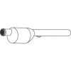 Redback C0139 Enviro Catalytic Converter fits Mercedes Benz Vito / Mixto 04/04-02/15