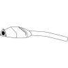 Redback C7038 Enviro Catalytic Converter fits Volvo 740 08/85-07/92 & 940 08/90-10/98