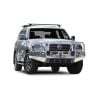 ECB Black Ripple Bullbar with Bumper Lights fits Nissan Patrol Y62 Ti 08/19-On EAN71SYB