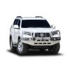 ECB Textura Black Bullbar with Bumper Lights fits Toyota Prado GX 11/17-On EAT164SYM