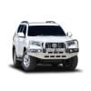 ECB Polished Bullbar with Bumper Lights fits Toyota Prado GX 11/17-On EAT164SYP