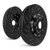 EBC Pair Racing SG Series 2pc Floating Slotted Brake Disc Rotor 345mm SG2F027