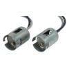 Jaylec ECH3157 Globe Holder Bay15D Prewired with 100mm Wire