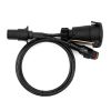 Elecbrakes A7SR-7LR Plug and Play Adapter Small Round 7 Pin To Large Round 7 Pin