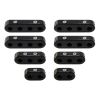 Eagle Leads Universal Performance Separator Set Ideal for V8's Black fits 8-9mm Leads ELESK-472BK