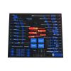 Kincrome TOOL ARMOUR TorqueMaster Screwdrivers and Fastening EVA Tray 198pc EVA835T